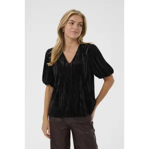 Damen-Jerseybluse KAFFE Elva image-1
