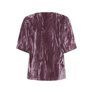 T-shirt de jersey para mulher KAFFE Elva image-1