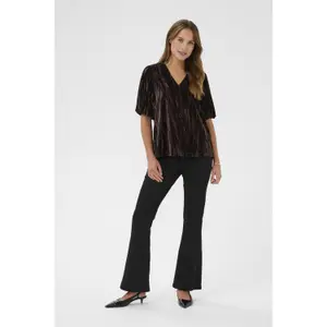 Damen-Jerseybluse KAFFE Elva image-2