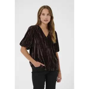 Damen-Jerseybluse KAFFE Elva image-1