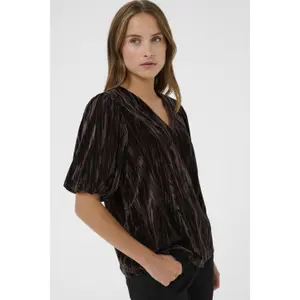 Damen-Jerseybluse KAFFE Elva image-3