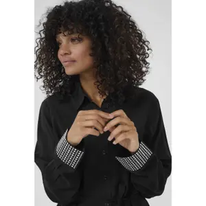 Robe chemise femme KAFFE Celine image-5