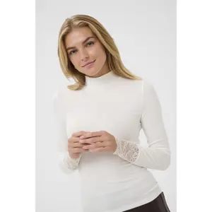 Pullover mit Rollkragen Damen KAFFE Omi image-5