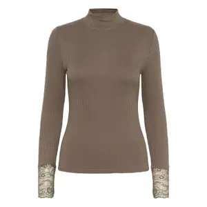 Pullover mit Rollkragen Damen KAFFE Omi image-0