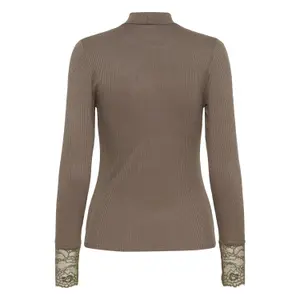 Pullover mit Rollkragen Damen KAFFE Omi image-3