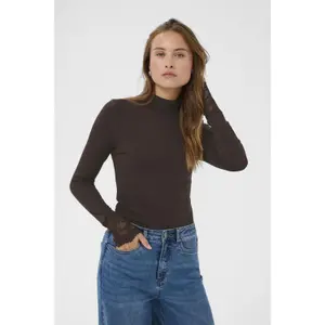 Pullover mit Rollkragen Damen KAFFE Omi image-1