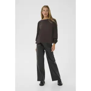 Damenbluse KAFFE Stina Amber image-2