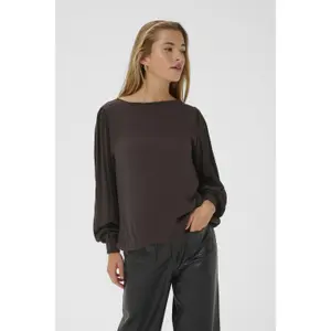 Damenbluse KAFFE Stina Amber image-3