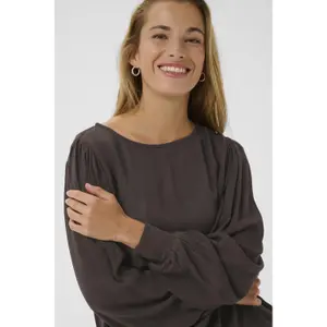 Damenbluse KAFFE Stina Amber image-4
