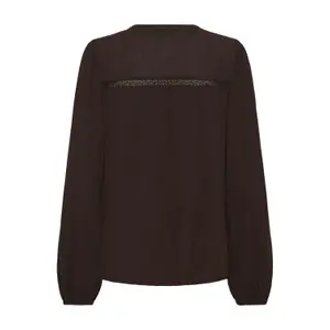 Blusa de encaje para mujer KAFFE Stina Amber image-3