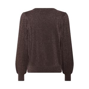 Pleated top for women KAFFE Regina image-1