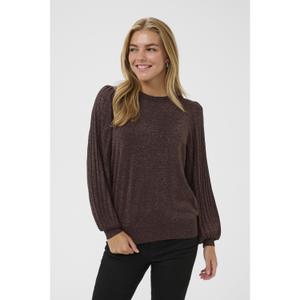 Pleated top for women KAFFE Regina image-3