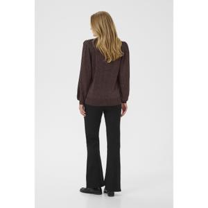 Pleated top for women KAFFE Regina image-4