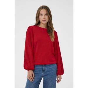 Pleated top for women KAFFE Regina image-3