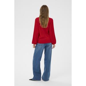 Pleated top for women KAFFE Regina image-4