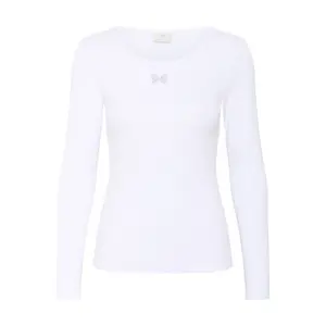 Women's long sleeve knot T-shirt KAFFE Carna image-0