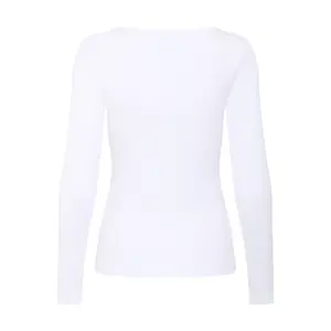 Women's long sleeve knot T-shirt KAFFE Carna image-1