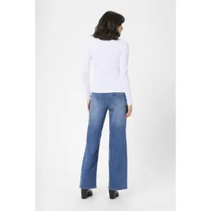Women's long sleeve knot T-shirt KAFFE Carna image-5