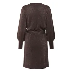 Dress with belt for women KAFFE Regina image-1
