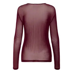 T-shirt de manga comprida feminina KAFFE Chai image-3