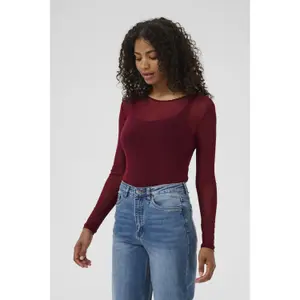 T-shirt de manga comprida feminina KAFFE Chai image-2