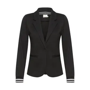 10550800-107467-blazer-femme-kaffe-kinnie-black-silver-lurex-stripe