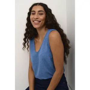 Women's tank top KAFFE Elise image-4