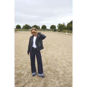 Leather jacket woman KAFFE Sue image-3