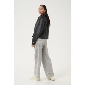 Leather jacket woman KAFFE Sue image-6