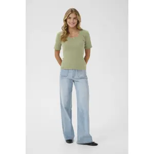 T-shirt de mulher KAFFE Viba image-2