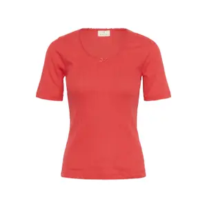 T-shirt de mulher KAFFE Viba image-0
