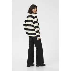 Women's long-sleeved polo shirt KAFFE Picca image-4