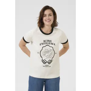 T-shirt de mulher KAFFE Flora image-3