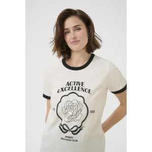 T-shirt de mulher KAFFE Flora image-4