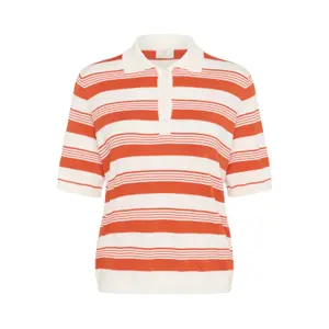 Polo feminino KAFFE Lizza Basic image-0