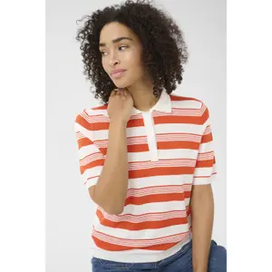 Polo feminino KAFFE Lizza Basic image-4