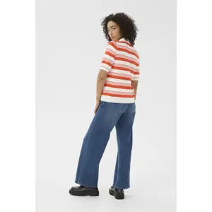 Polo feminino KAFFE Lizza Basic image-5