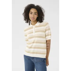 Polo feminino KAFFE Lizza Basic image-6