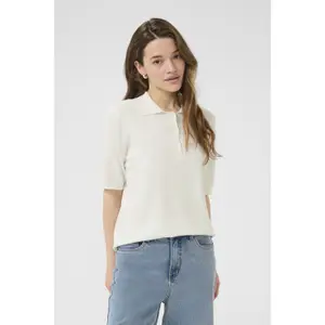 Polo feminino KAFFE Lizza Basic image-5