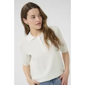 Polo feminino KAFFE Lizza Basic image-6