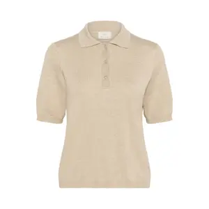 Polo feminino KAFFE Lizza Basic image-0