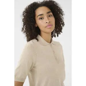 Polo feminino KAFFE Lizza Basic image-5