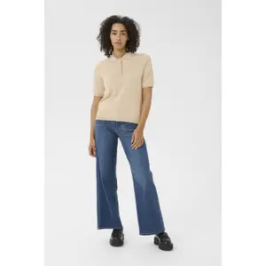Polo feminino KAFFE Lizza Basic image-6