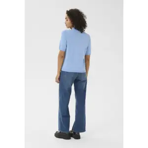 Polo feminino KAFFE Lizza Basic image-4