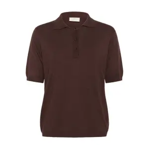 Polo-Shirt Damen KAFFE Lizza Basic image-0