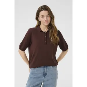 Polo-Shirt Damen KAFFE Lizza Basic image-2