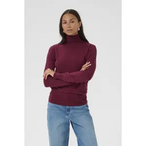 Rollkragenpullover Damen KAFFE Astrid image-1