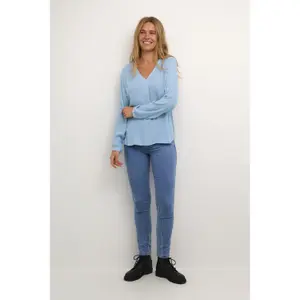 Langärmelige Bluse, Frau KAFFE Amber image-1