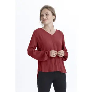 Langärmelige Bluse, Frau KAFFE Amber image-2