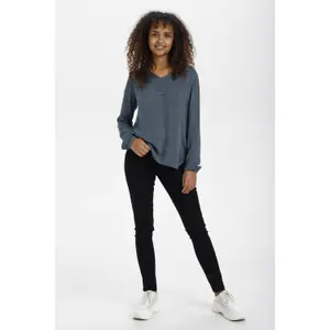 Damesblouse met lange mouwen KAFFE Amber image-1